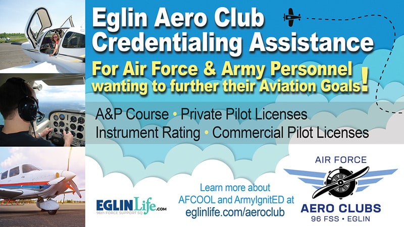 Eglin Aero Club Credentialing Assistance