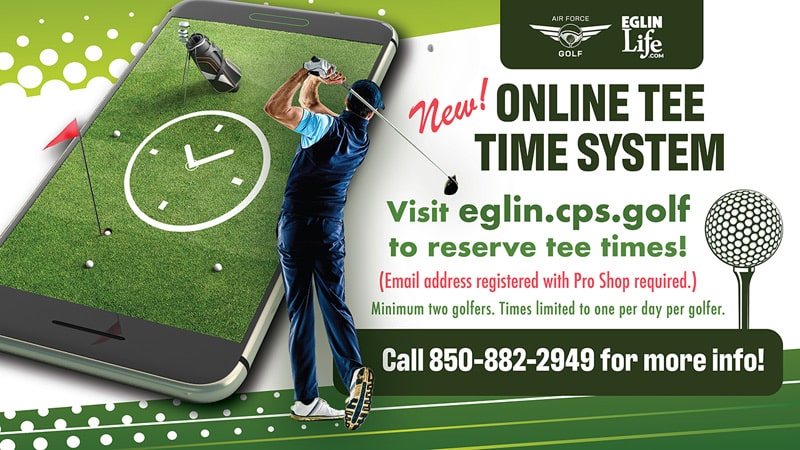 Online Tee Times at Eglin Golf Course