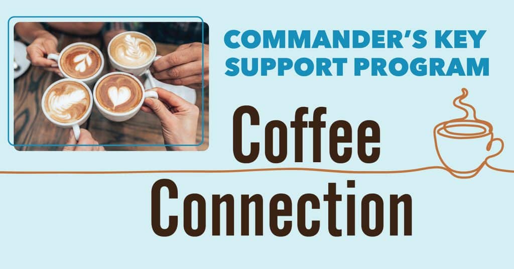 Commander's Key Support Program Coffee Connection