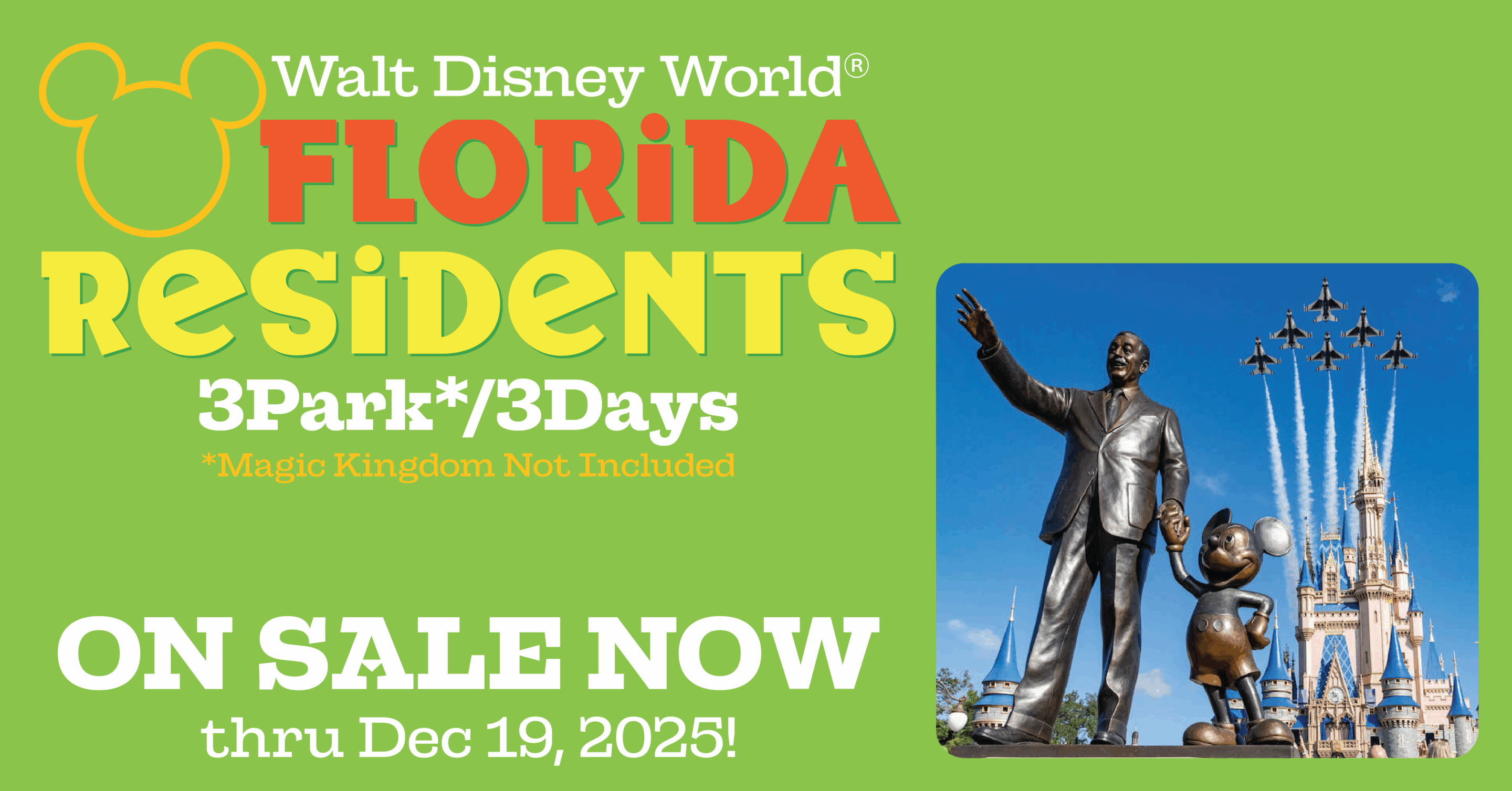 WDW Florida Resident Ticket Specials