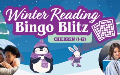 2026 Winter Reading Bingo Blitz – Children (Ages 1-12)