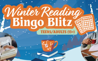 2026 Winter Reading Bingo Blitz – Teens/Adults (Ages 13+)