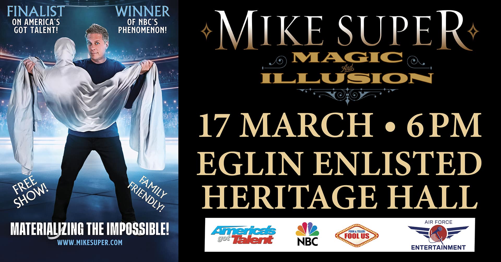 Mike Super at Eglin Enlisted Heritage Hall