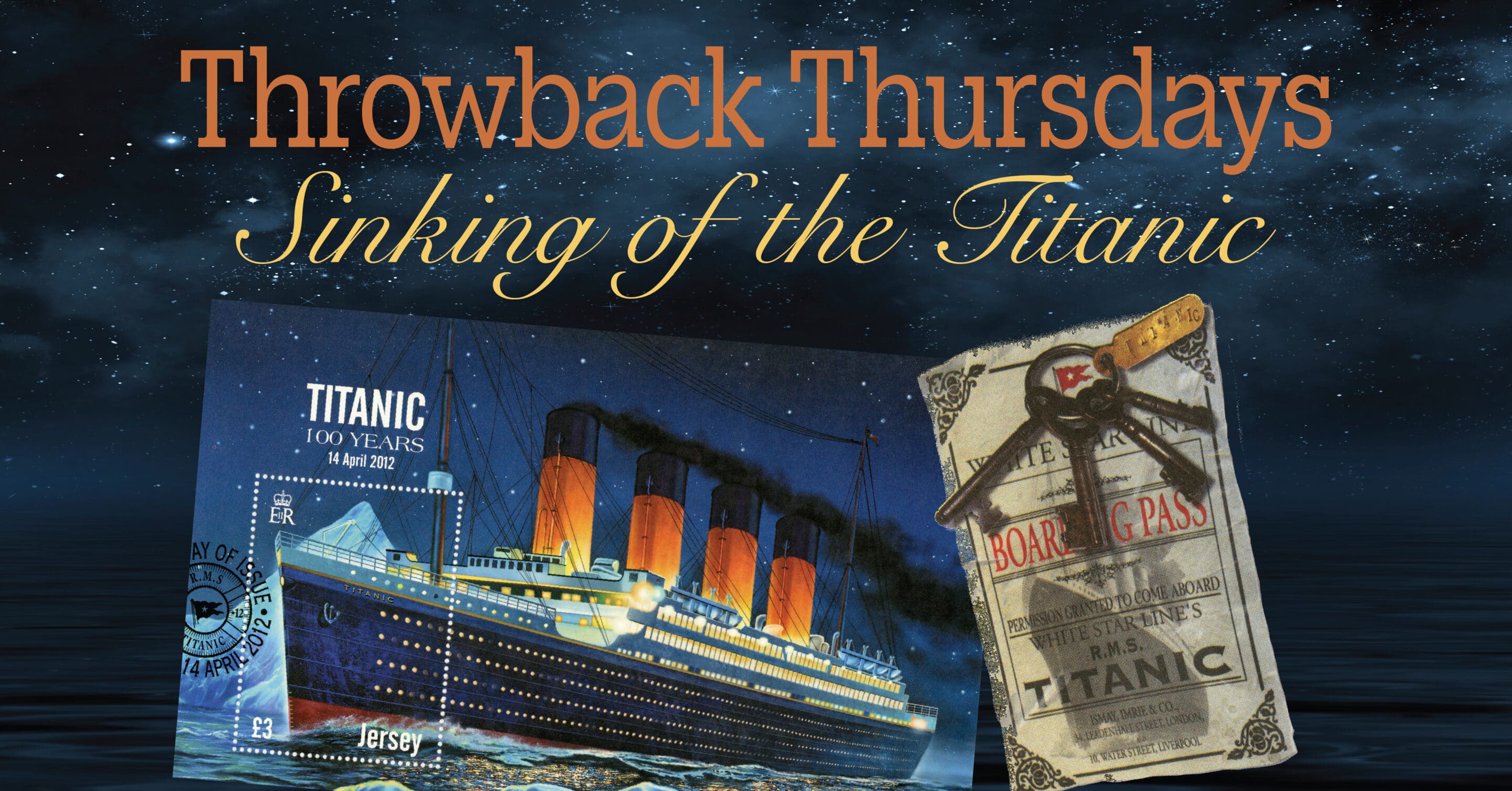 Throwback Thursdays with Community Library: Sinking Titanic