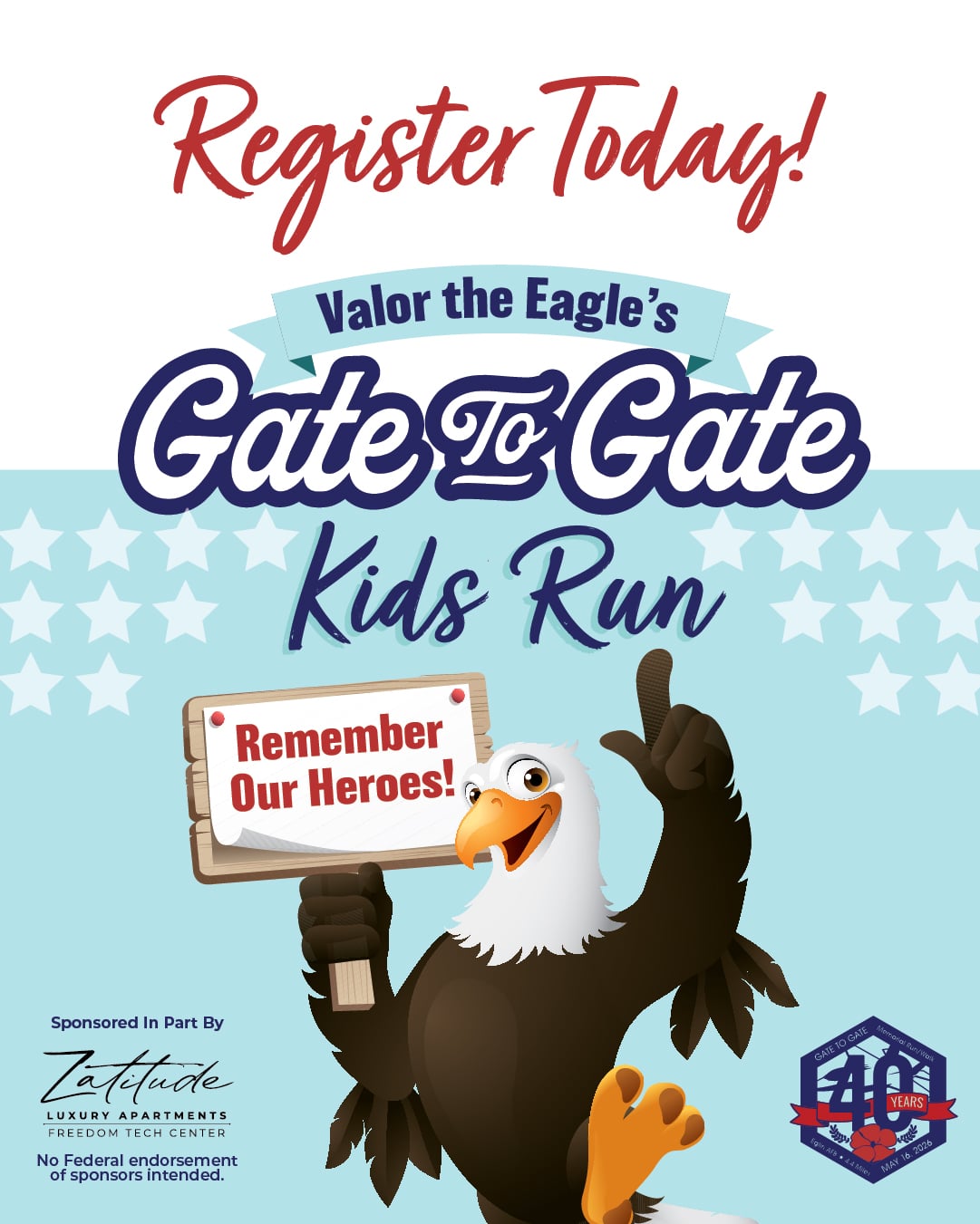 2026 Gate To Gate Kids Run