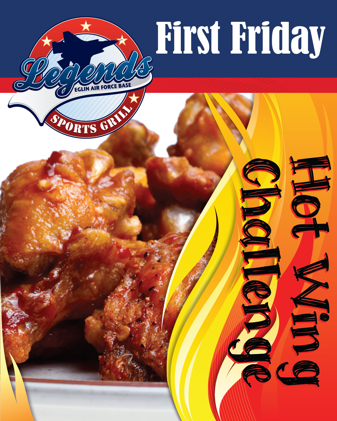 Legends Sports Grill Hot Wing Challenge